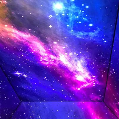 Decorative Stretch Ceiling Film Fabric 0.2mm-0.5mm Thickness
